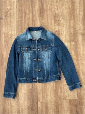 Muji Indigo Blue Denim Jacket